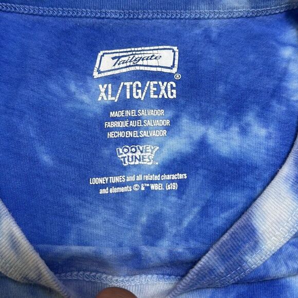 Tailgate Golden State Warriors Looney Tunes Tie Dye T-Shirt X-Large - Picture 4 of 8